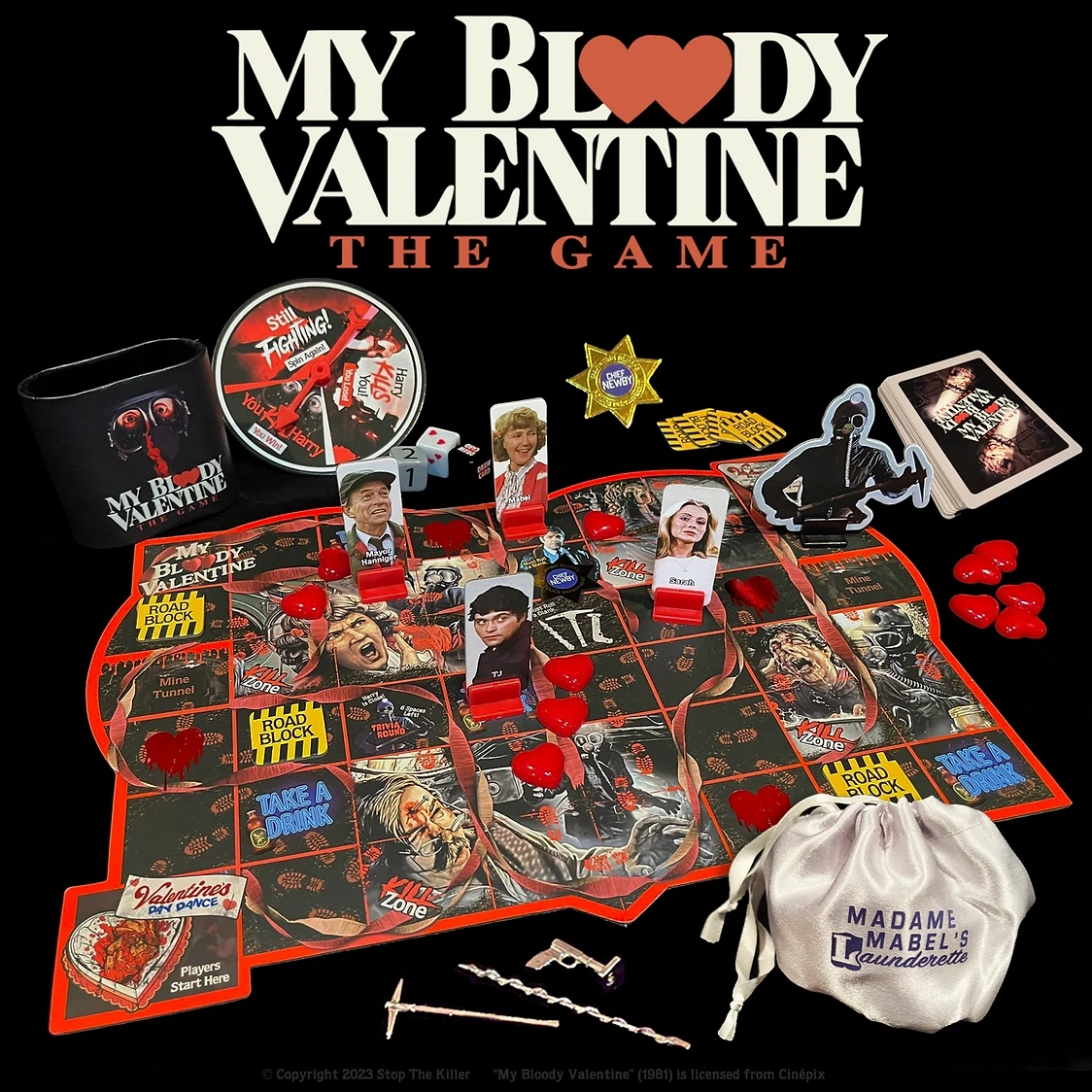 My bloody Valentine (1981) the 2024 board game NEW tabletop role play