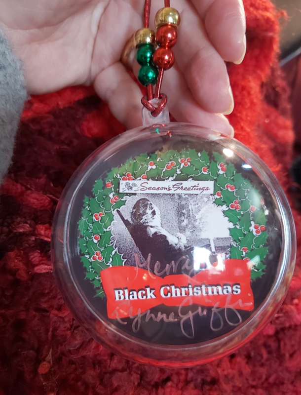 Lynne Griffin Handmade Black Christmas Ornament