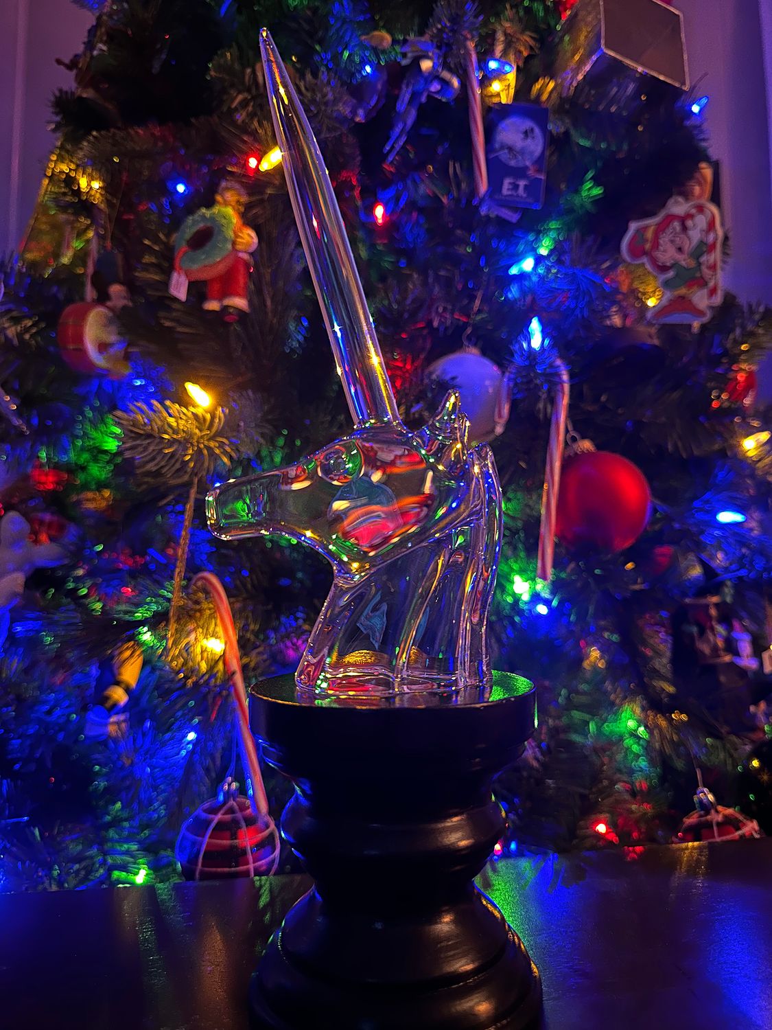Crystal Glass Unicorn Movie Prop Replica
