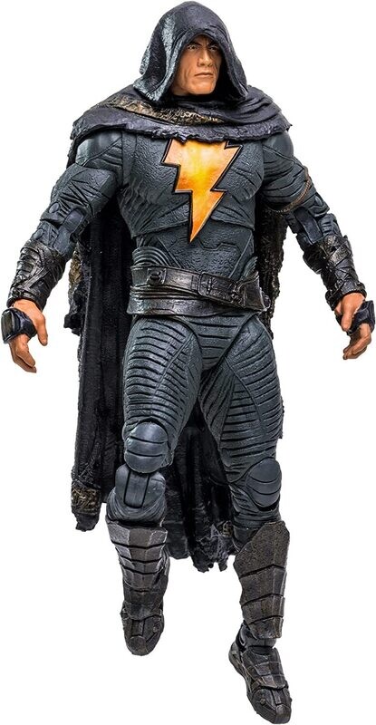 DC Black Adam (Con Capa) Figura Articulada 7 Pulg.