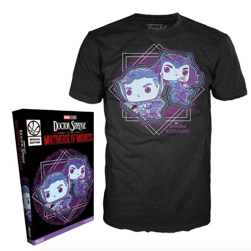 Doctor Strange y Scarlet Witch Pop T-shirt
