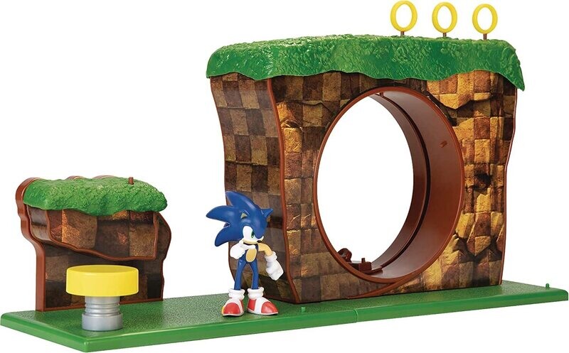 Sonic the Hedgehog Green Hill Zone Playset