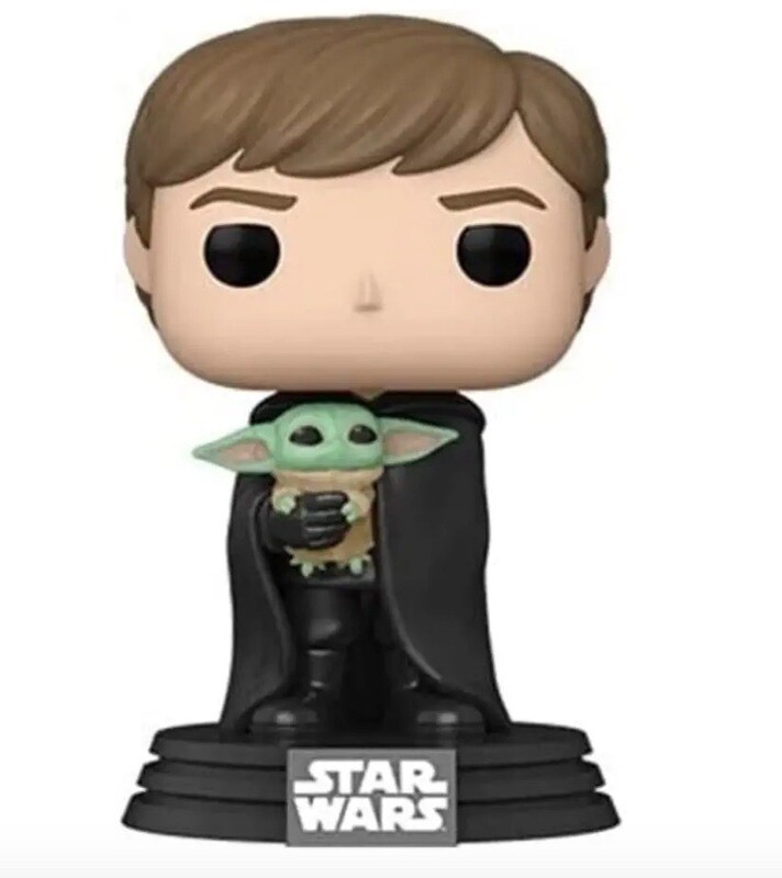 Funko Pop! Star Wars: Mandalorian - Luke con Grogu