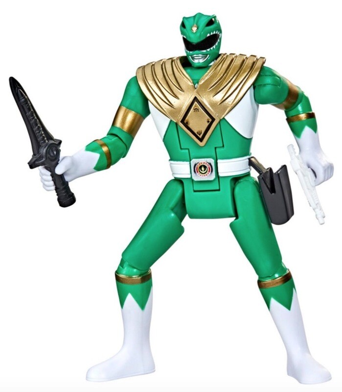 Power Rangers Retro Morphin Green Pecho Ancho