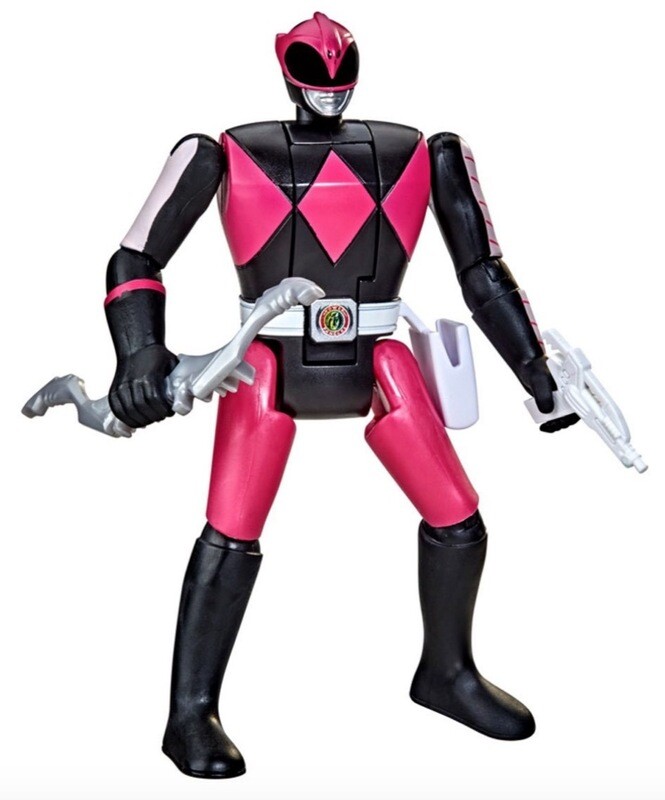 Power Rangers Retro Morphin Pink Pecho Ancho
