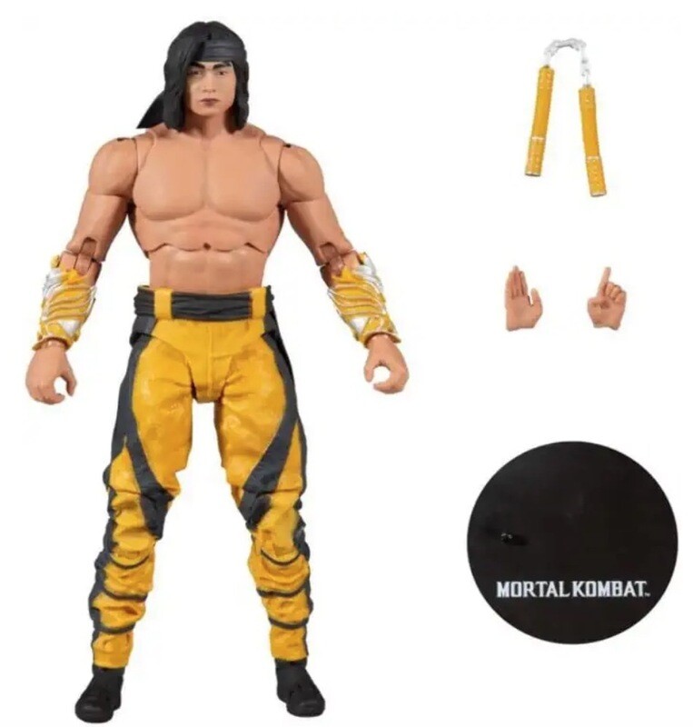 Mortal Kombat 7 Figuras Wave 7 (amarillo) - Liu Kang (Fighting Abbot), Multi kleuren