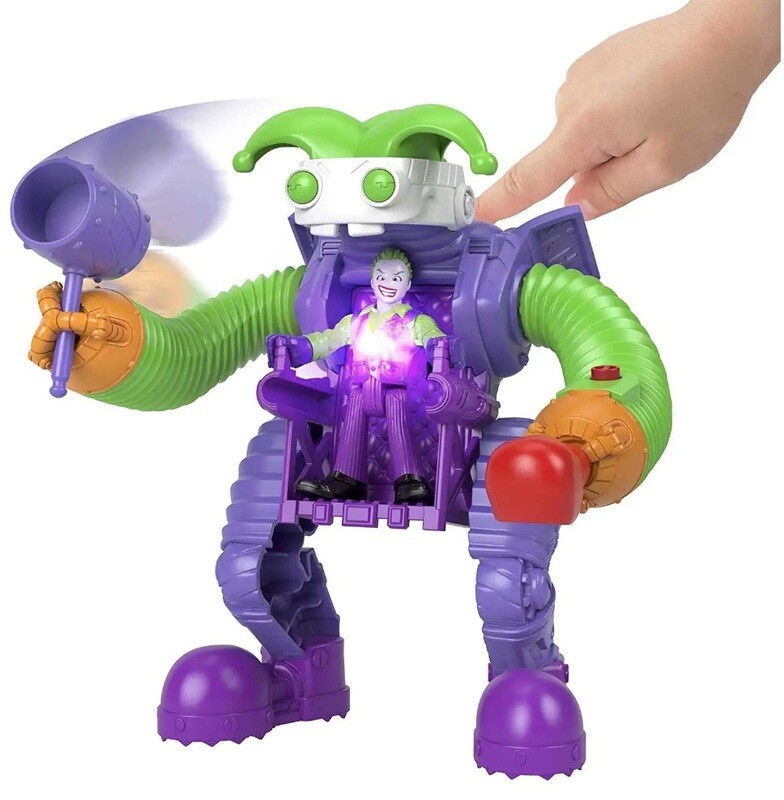DC Super Friends Fisher-Price Imaginext Batman - Robot de batalla, juego de figura articulada