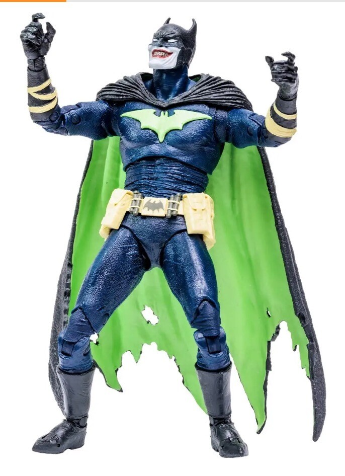 Batman Who Laughs as Batman - Figura de acción de 7 pulgadas con accesorios