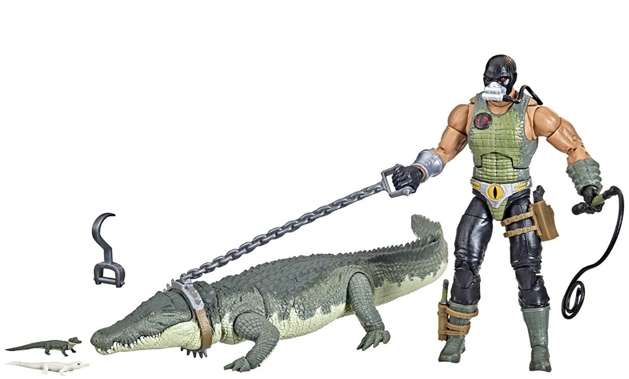G.I. Joe Classified Series Croc Master &amp; Fiona Figuras de acción 6 Pulg
