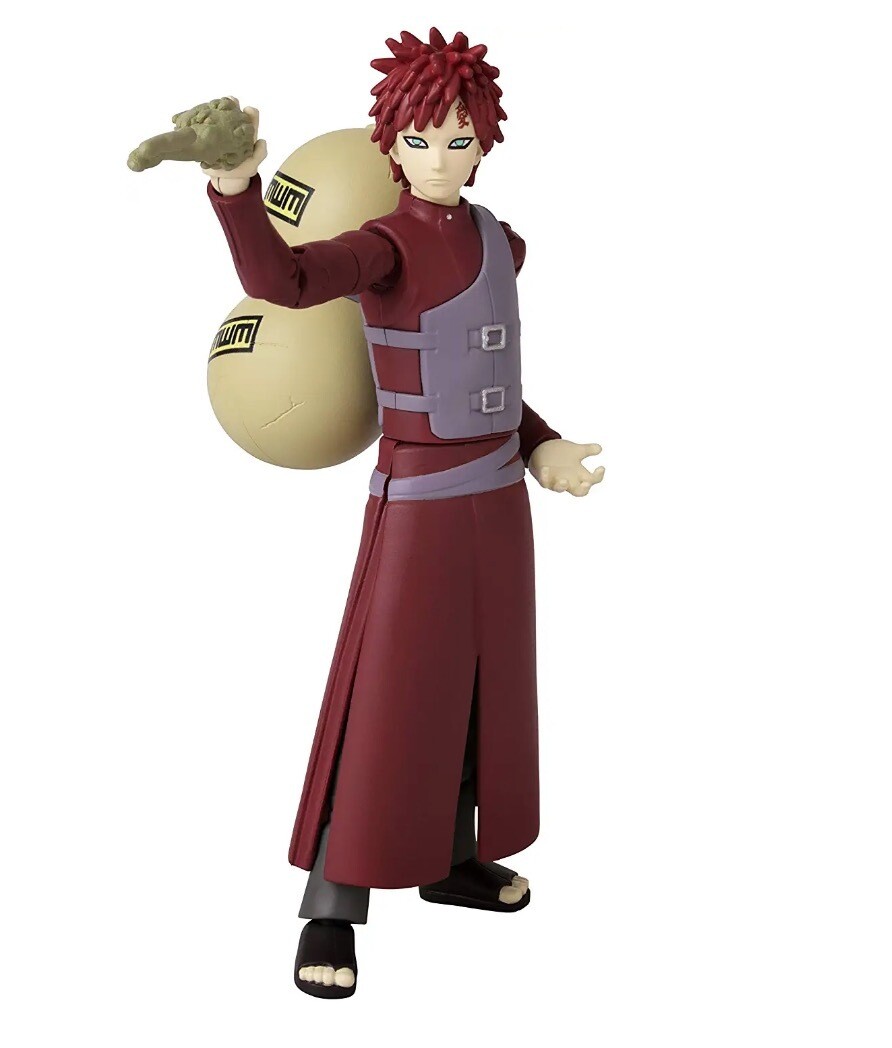Anime Heroes - Figura de acción de Gaara de Naruto, 6.5 pulgadas