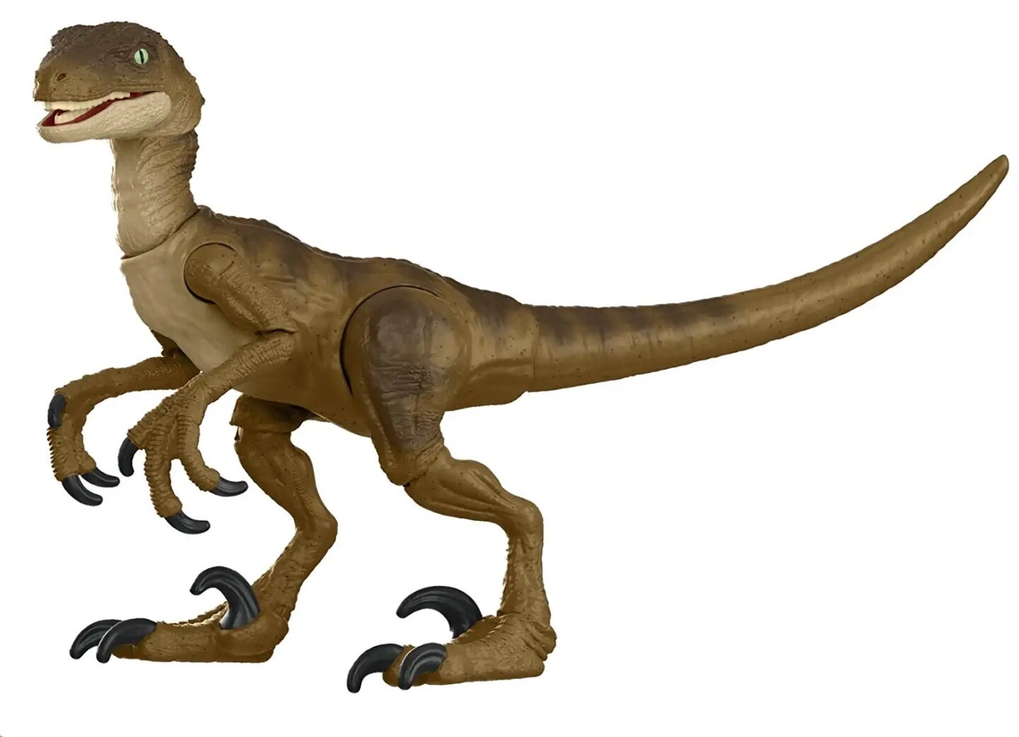 Jurassic World Jurassic Park Hammond Collection Velociraptor - Figura de acción de dinosaurio, 7.5 pulgadas de largo con 14 articulaciones movibles