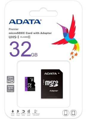 MEMORIA MICRO SD 32GB CLASE 10 ADATA