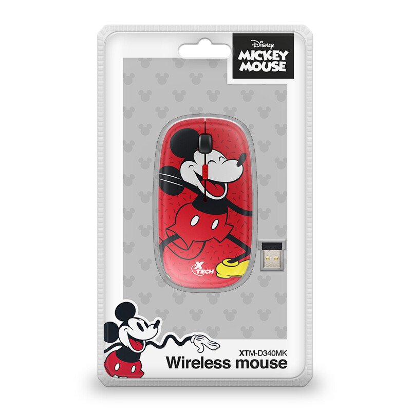 Mouse Inalámbrico Disney Mickey Mouse