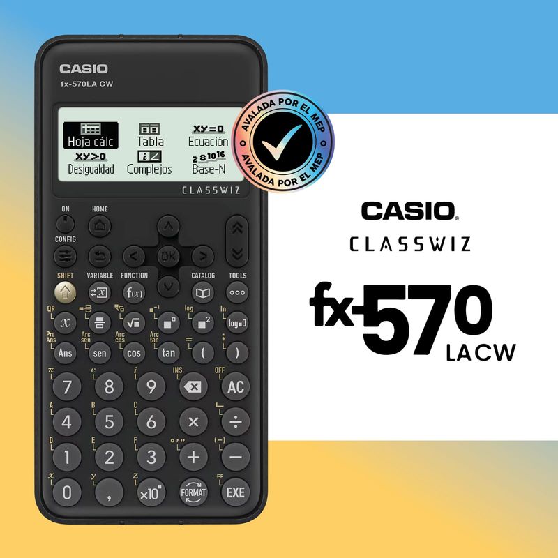 CALCULADORA CIENTIFICA CASIO FX-570LACW
