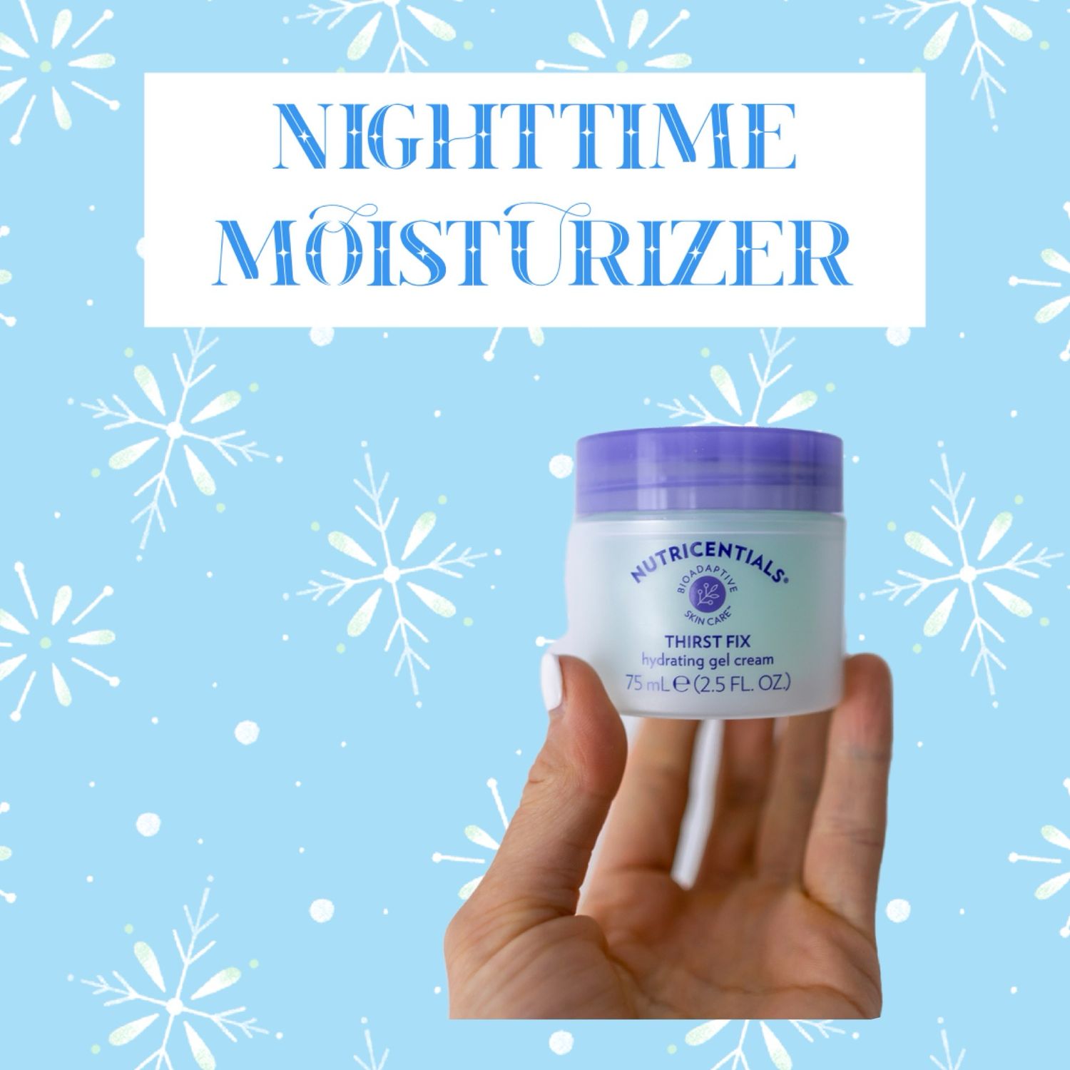 Pillow glow moisturizer!