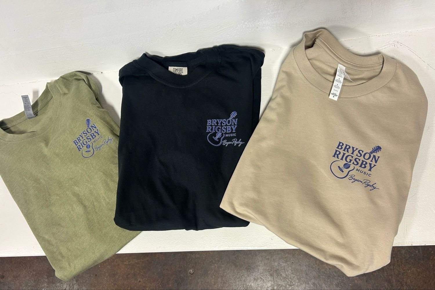 Bryson Rigsby Music Shirts
