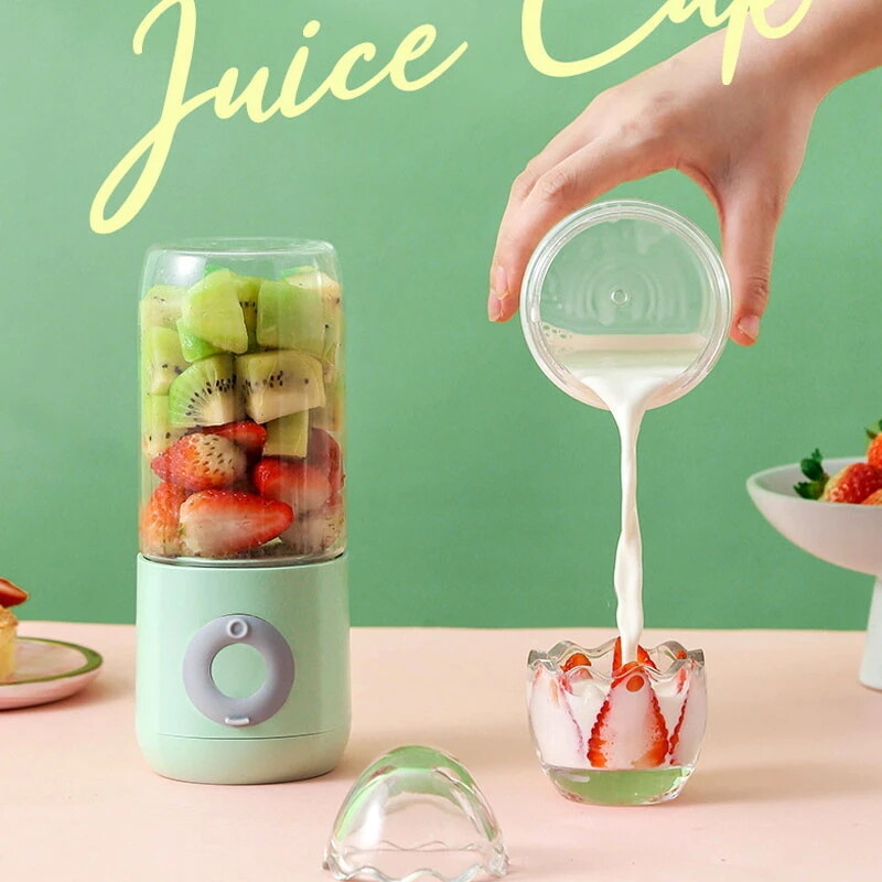Mini Portable Juicer Rechargeable Electric Juicer Milkshake Fruit