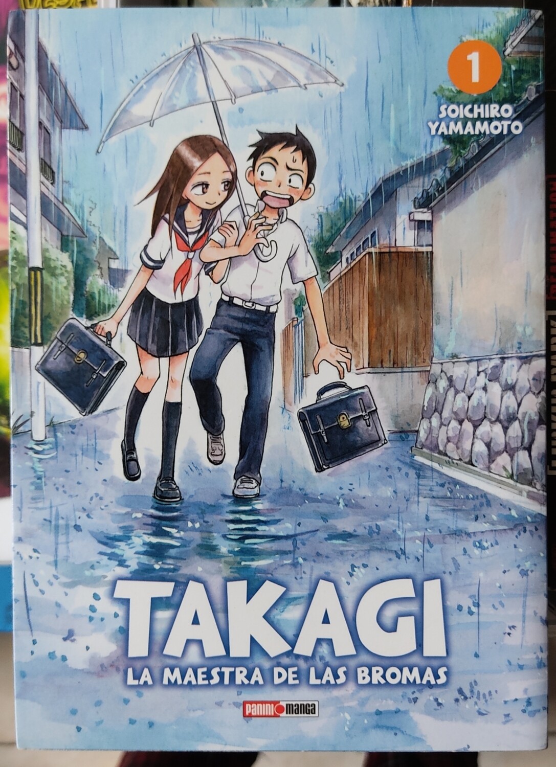 Takagi La Maestra de las Bromas Manga Volumen 1 Espanol