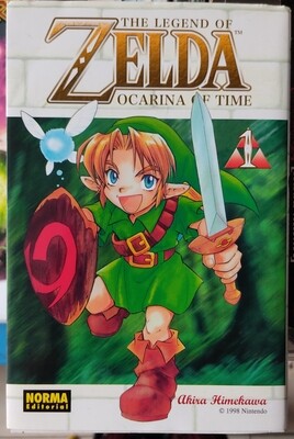 The Legend of Zelda Ocarina of Time Manga Volumen 1 Espanol