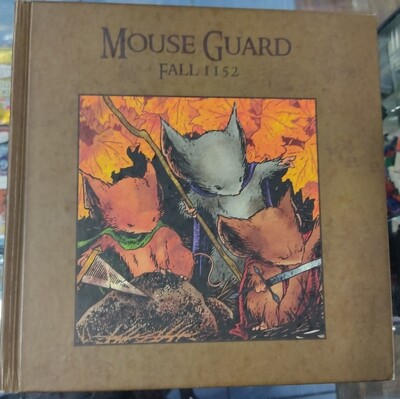 Mouse Guard Fall 1152 Novela Grafica Tapa Dura