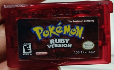 SJ Pokemon Ruby Nintendo Game Boy Advance