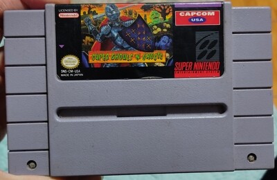 Super Ghouls N Ghosts Super Nintendo