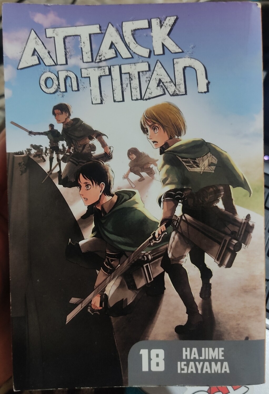 Attack on Titan Manga Volumen 18 Ingles