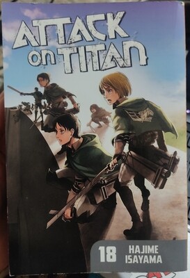 Attack on Titan Manga Volumen 18 Ingles