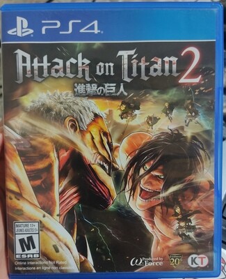BA10 Attack on Titan 2 Playstation 4 Usado Completo 