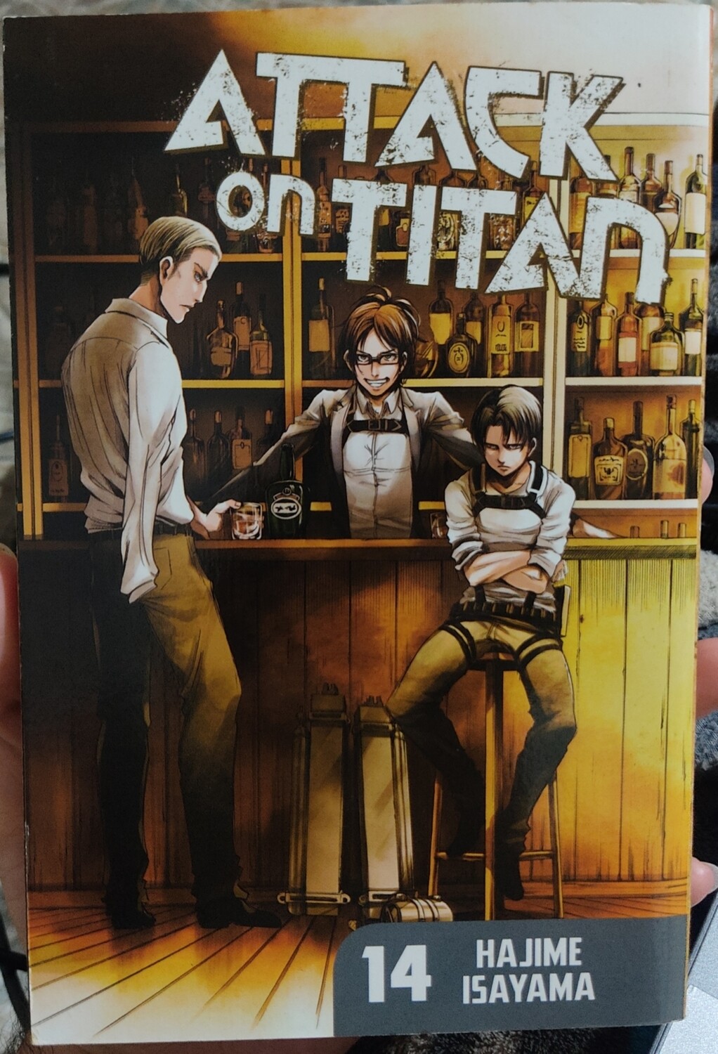 Attack on Titan Manga Volumen 14 Ingles