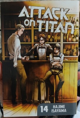 Attack on Titan Manga Volumen 14 Ingles