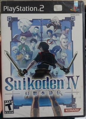 Suikoden IV Playstation 2 Nuevo Sellado