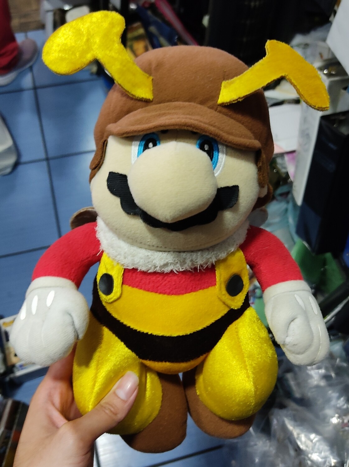 Super Mario Galaxy Bee DX Banpresto 2009 Peluche Official Nintendo