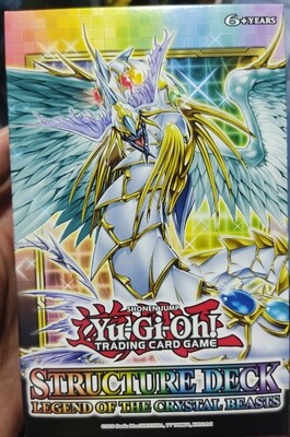 Yugioh Structure Deck Legend of the Crystal Beast Nuevo Sellado
