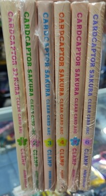 Card Captor Sakura Clear Card Arc Clamp Manga Volumen 1 - 6 Espanol