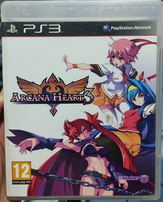 SH Arcana Heart 3 Playstation 3 Usado Completo
