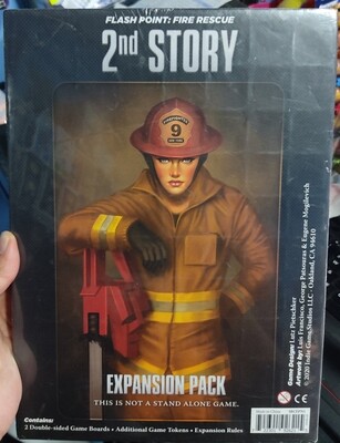 Flash Point Fire Rescue 2nd Story Expansion Pack Juego de Mesa