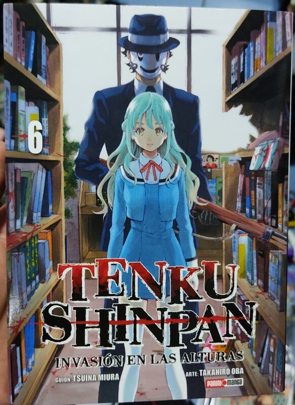 Tenku Shinpan Invasion en las Alturas Manga Volumen 6 Espanol