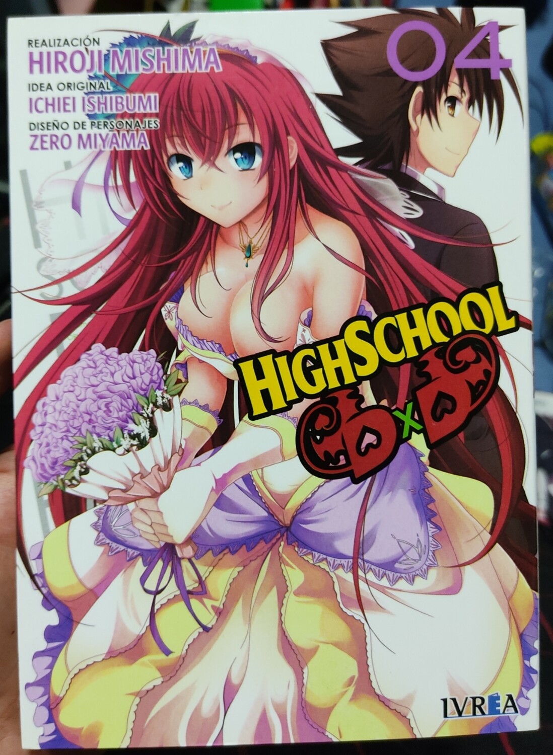 BAF1 Highschool DXD Manga Volumen 4 Espanol Ivrea