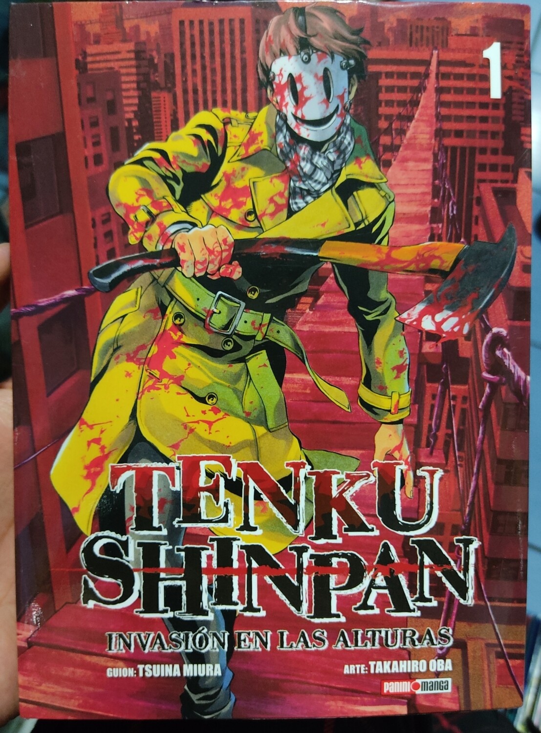 BA6 Tenku Shinpan Invasion en las Alturas Manga Volumen 1 Espanol