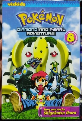 Pokemon Diamond and Pearl Adventure Manga Volumen 8 Ingles