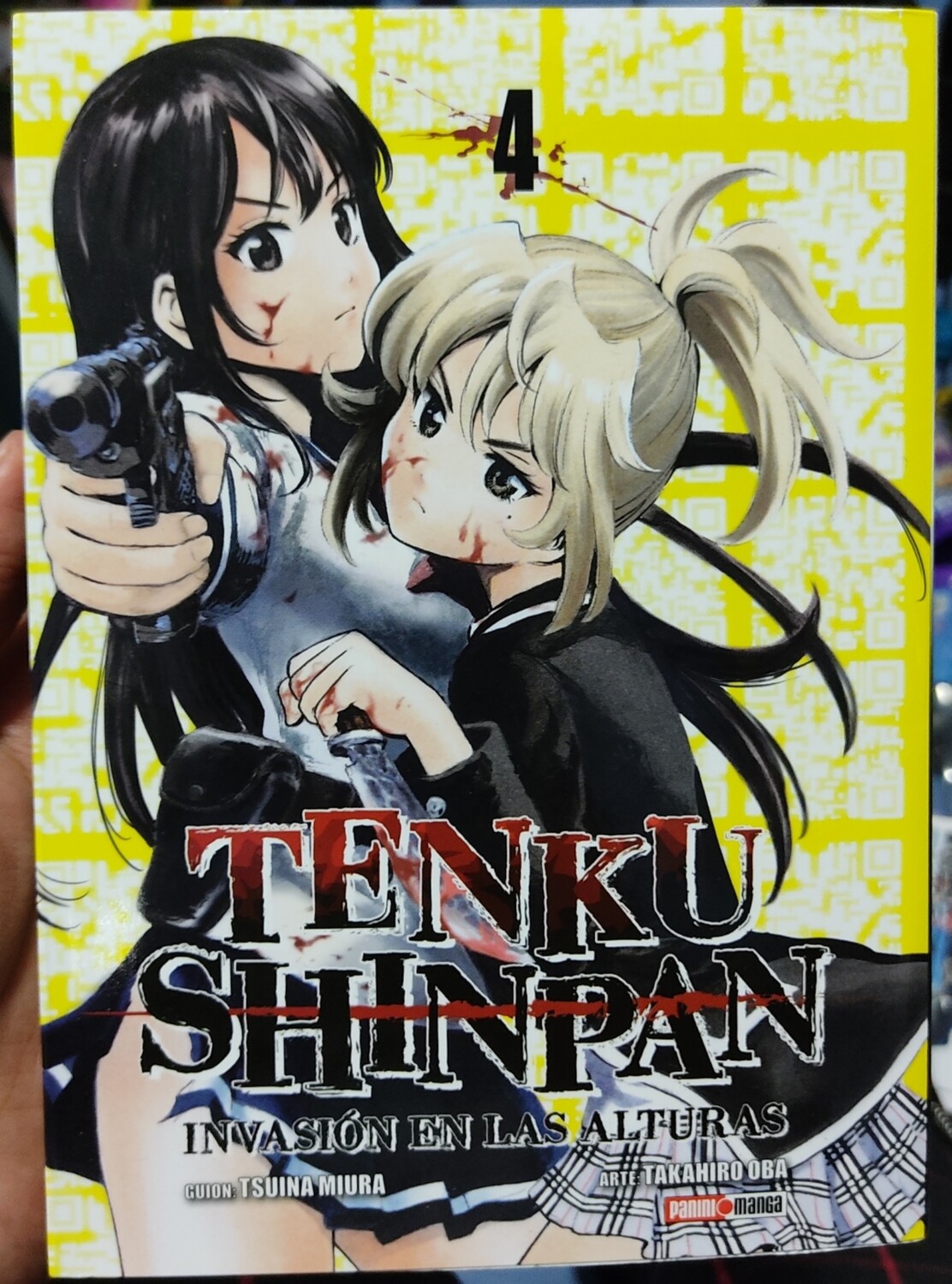 BA6 Tenku Shinpan Invasion en las Alturas Manga Volumen 4 Espanol