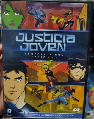 Young Justice Temporada 2 Parte Uno DVD Espanol