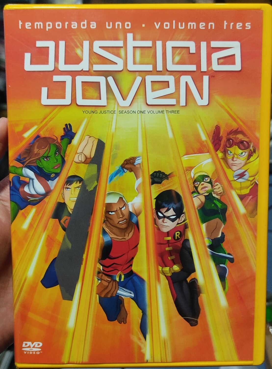 Young Justice Temporada 1 Volumen 3 Espanol DVD