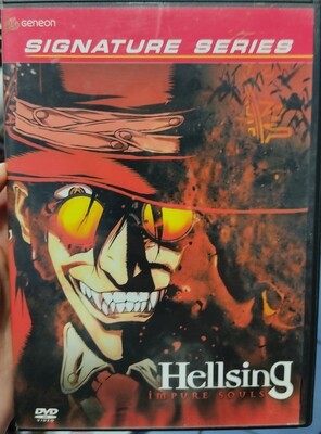 Hellsing DVD Anime Impure Souls Japones Ingles