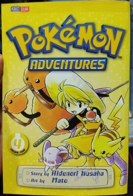 NELA-e, Pokemon Adventures Manga Volumen 4 Ingles