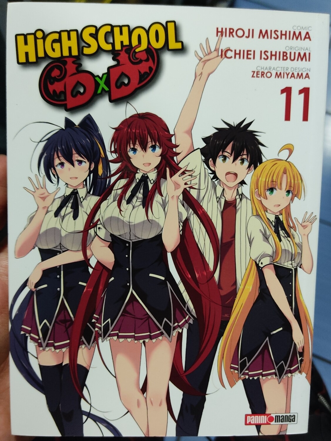 Highschool DXD Manga Volumen 11 Espanol