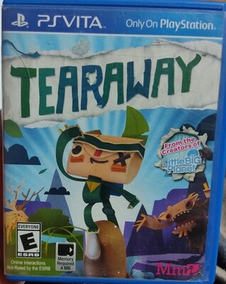 SH Tearaway PS Vita Usado Completo
