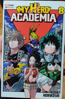 SH My Hero Academia Manga Volumen 8 Espanol Panini