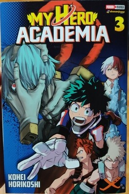 BAF1 My Hero Academia Manga Volumen 3 Espanol Panini